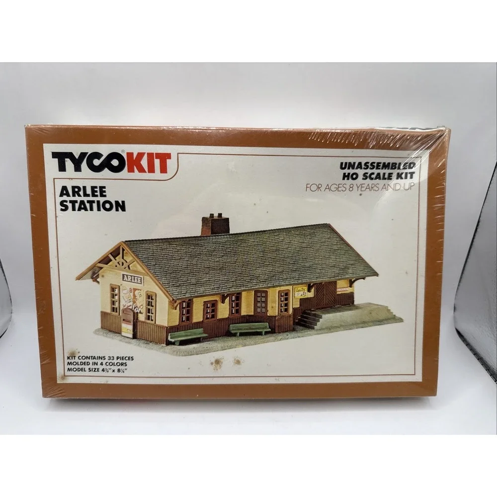 Tyco Kit Arlee Station Lot 7761 HO Building Kit NOS Unopened New Old Stock